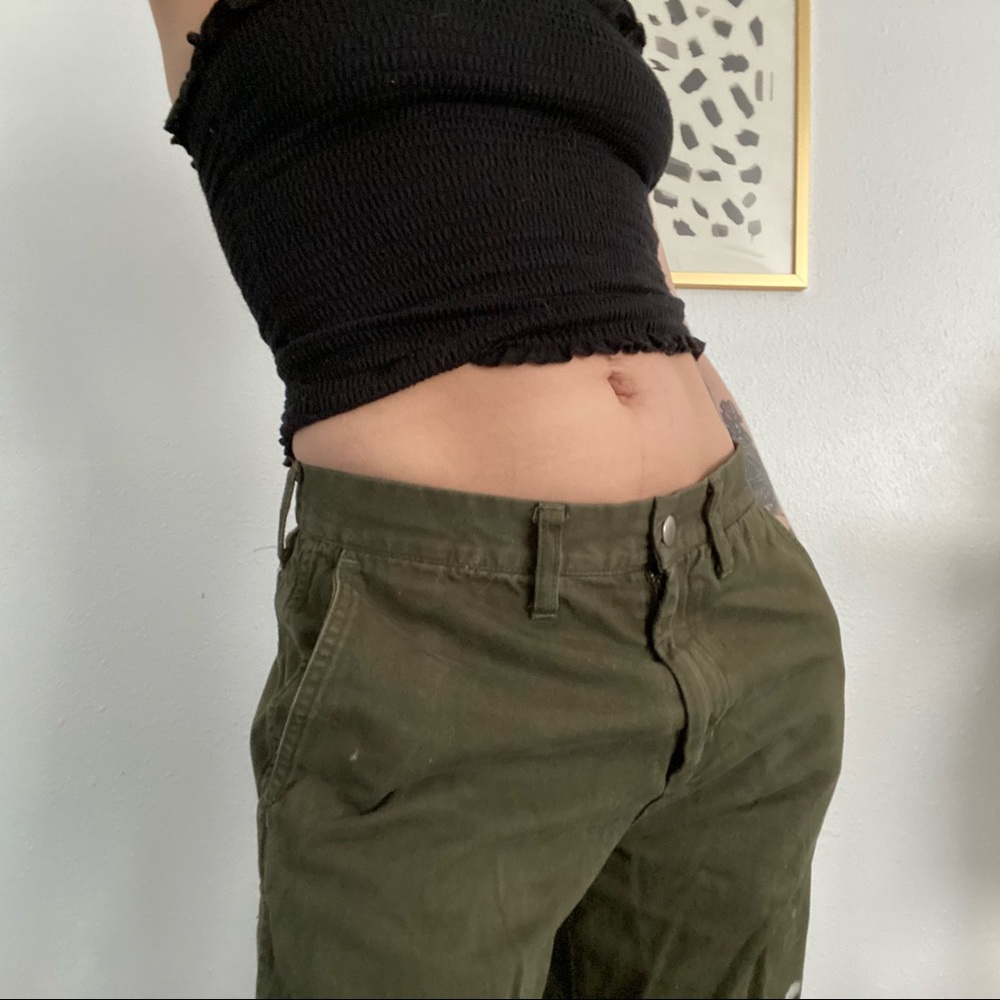 BAPE 🇯🇵 Exclusive Reworked Pirate Green Pants